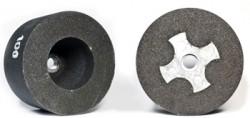 Cylindrical cup with metal mount M14 diameter 80 mm